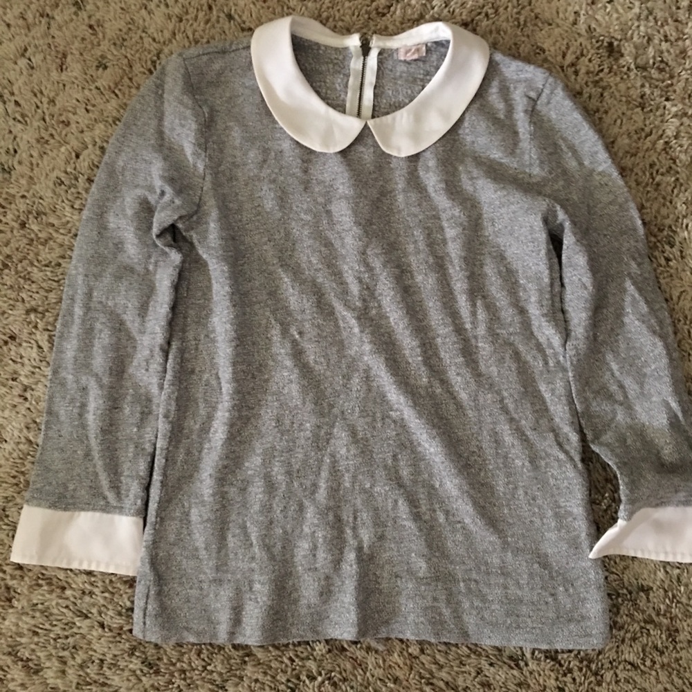J Crew Peter Pan Collar Blouse